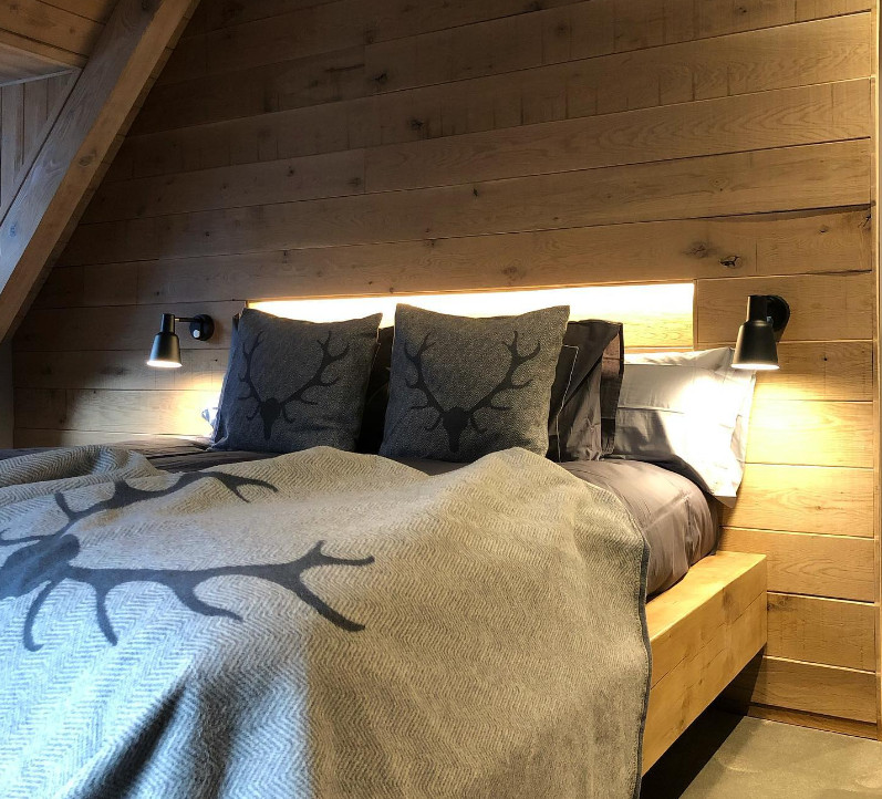 Iluminación acogedora y entre madera | Barndesign Andorra | Barndesign Valle de Aran
