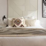 UN DORMITORIO CON ESTILO BOHO CHIC Y TONOS SUAVES PARA UNA JOVENCITA