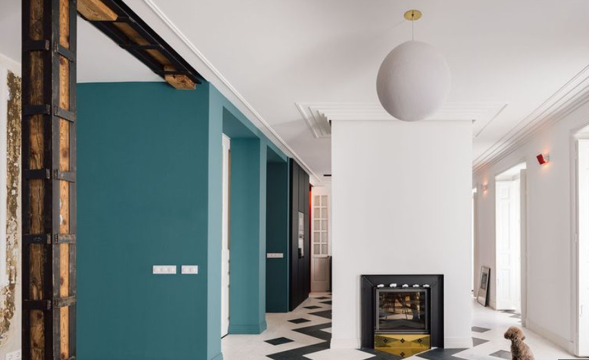 ESTE PISO DE DISEÑO DE UN FOTÓGRAFO DE MODA TIENE MUCHO ESTILO