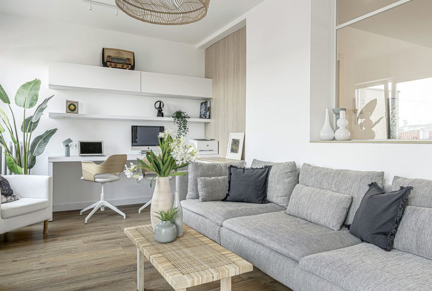 20 SALONES ELEGANTES DECORADOS EN GRIS Y BLANCO: IDEAS PARA COPIAR