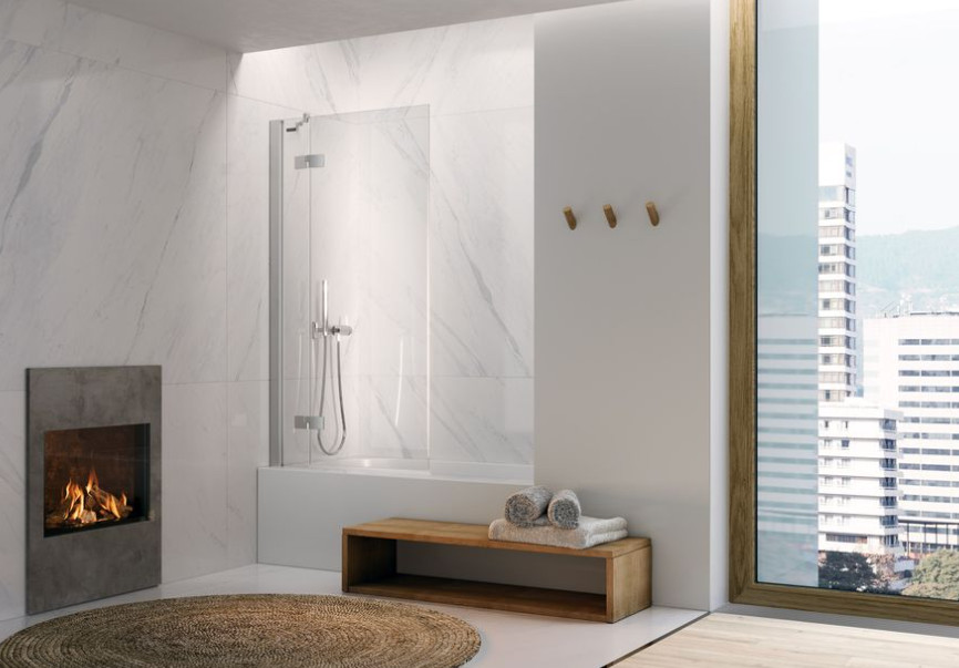 SI QUIERES UN BAÑO MODERNO Y BIEN DISTRIBUIDO, NECESITAS UNA DE ESTAS MAMPARAS