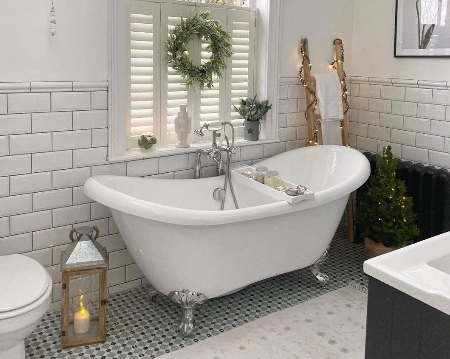 LAS 27 MEJORES IDEAS Y PROPUESTAS PARA DECORAR EL BAÑO EN NAVIDAD